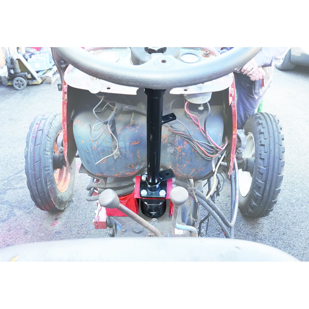 Kit complet servodirectie cu pompa danfos si cilindru hidraulic pentru U-445 cu motor in 4 cilindri